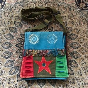Boho cross body bag